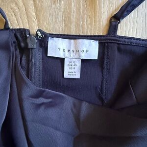 Topshop Women's Elegant Black Camisole